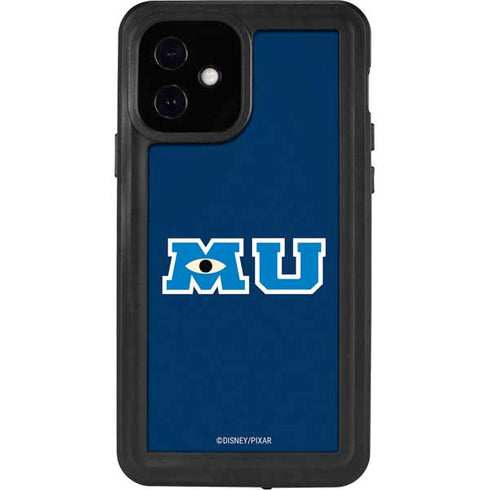 Disney Monsters University MU Logo iPhone 12 Waterproof Case