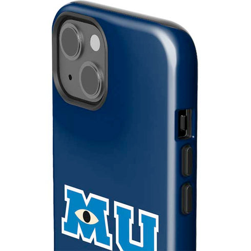 Disney Monsters University MU Logo iPhone 14 Impact Case