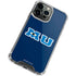 Disney Monsters University MU Logo iPhone 14 Pro Clear Case