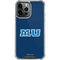 Disney Monsters University MU Logo iPhone 14 Pro Max Clear Case