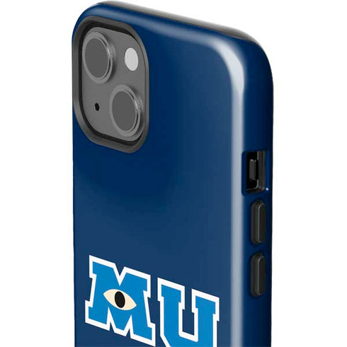 Disney Monsters University MU Logo iPhone 15 Impact Case