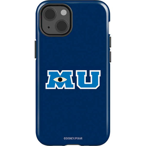 Disney Monsters University MU Logo iPhone 15 Plus Impact Case