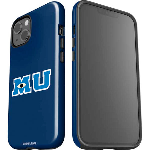 Disney Monsters University MU Logo iPhone 15 Plus Impact Case