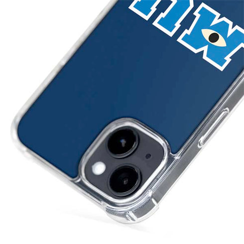 Disney Monsters University MU Logo iPhone 15 Plus MagSafe Case
