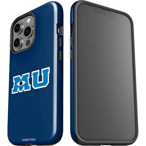 Disney Monsters University MU Logo iPhone 15 Pro Impact Case