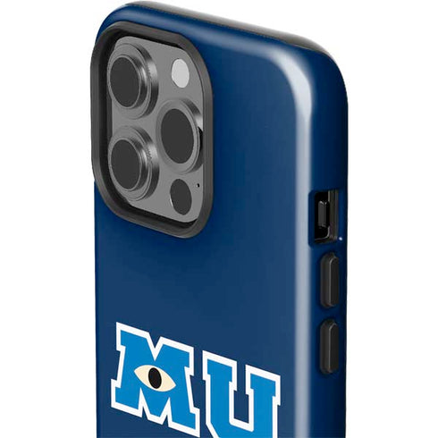 Disney Monsters University MU Logo iPhone 15 Pro Impact Case
