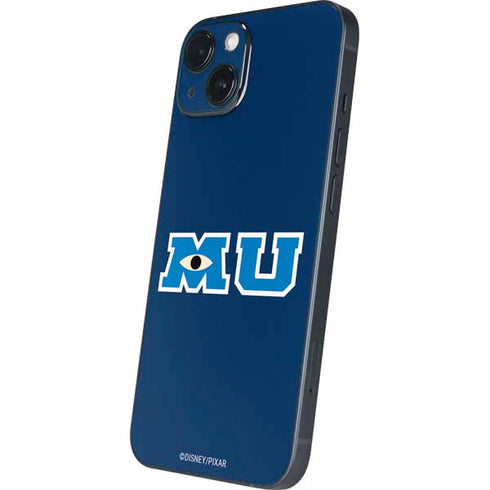 Disney Monsters University MU Logo iPhone 15 Skin