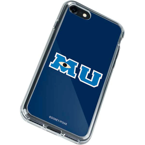 Disney Monsters University MU Logo iPhone SE (2nd & 3rd Gen) Clear Case