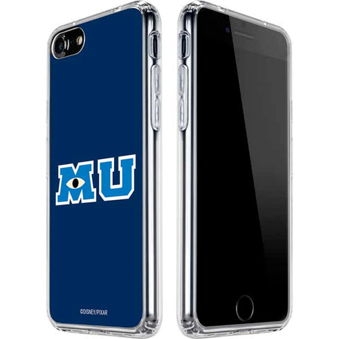 Disney Monsters University MU Logo iPhone SE (2nd & 3rd Gen) Clear Case