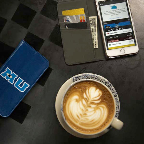 Disney Monsters University MU Logo iPhone SE (2nd & 3rd Gen) Folio Case