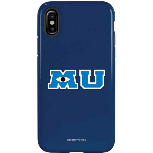 Disney Monsters University MU Logo iPhone X Pro Case