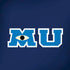 Disney Monsters University MU Logo iPhone X Skin