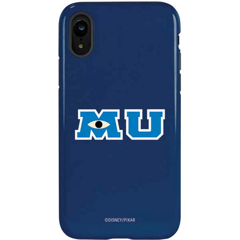 Disney Monsters University MU Logo iPhone XR Pro Case