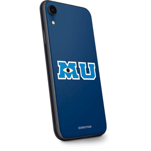 Disney Monsters University MU Logo iPhone XR Skin