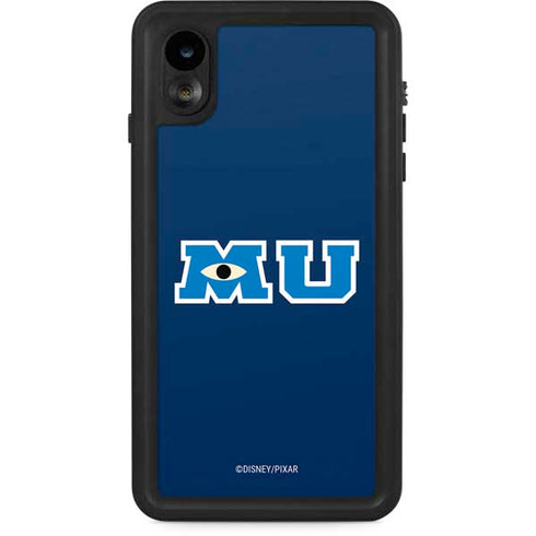 Disney Monsters University MU Logo iPhone XR Waterproof Case