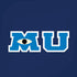 Disney Monsters University MU Logo iPhone XS Skin