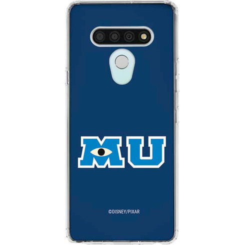 Disney Monsters University MU Logo LG Stylo 6 Clear Case