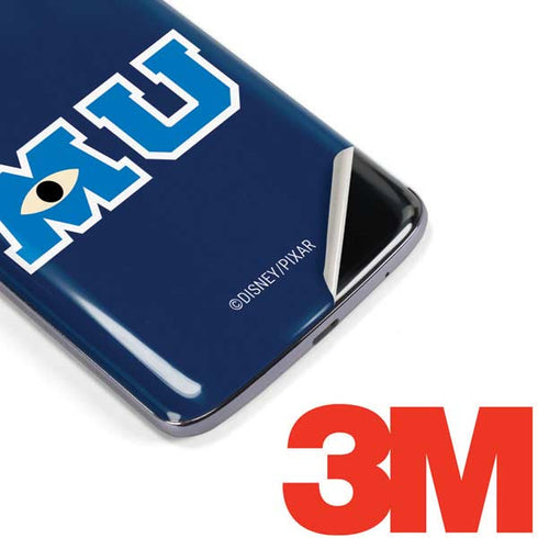 Disney Monsters University MU Logo Moto E5 Plus Skin