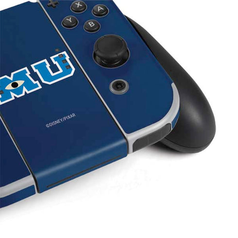 Disney Monsters University MU Logo Nintendo Switch OLED (2021) Skin