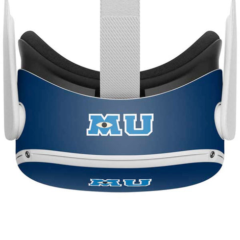 Disney Monsters University MU Logo Oculus Quest 2 Skin