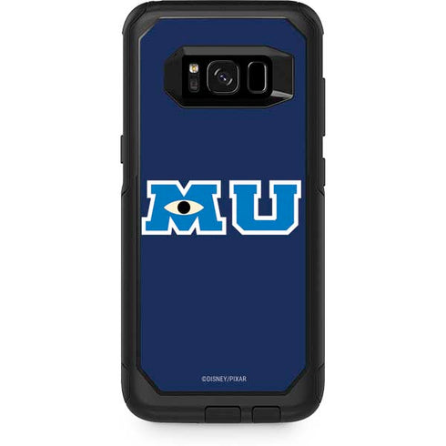 Disney Monsters University MU Logo Otterbox Commuter Galaxy Skin