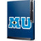 Disney Monsters University MU Logo Playstation 3 & PS3 Slim Skin