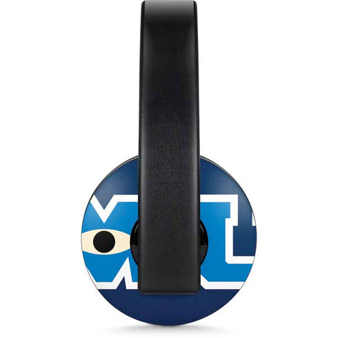 Disney Monsters University MU Logo PlayStation 4 Gold Wireless Headset Skin