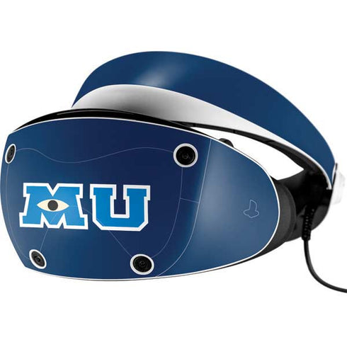 Disney Monsters University MU Logo PlayStation VR2 Skin