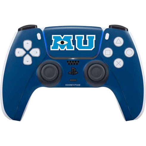 Disney Monsters University MU Logo PS5 Controller Skin