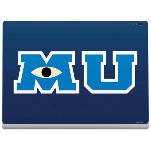 Disney Monsters University MU Logo Surface Book 2 13.5in Skin
