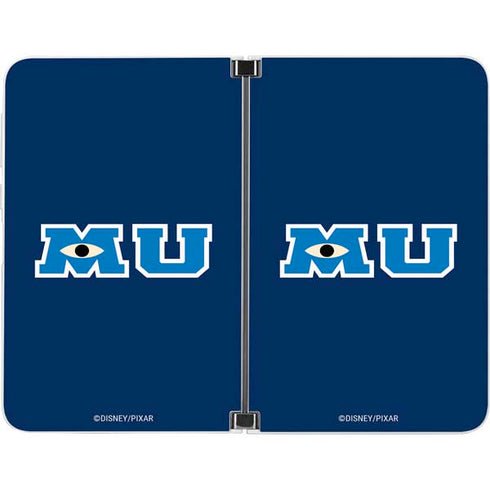 Disney Monsters University MU Logo Surface Duo Skin