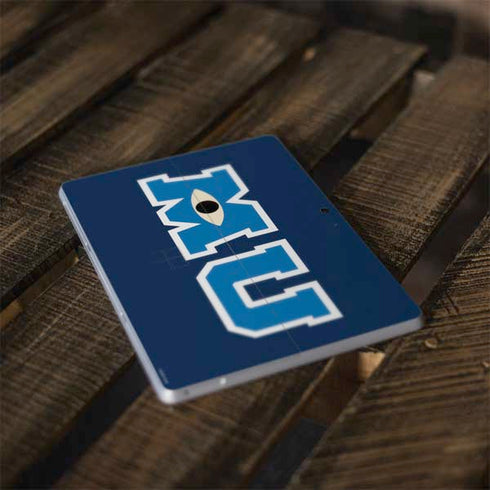 Disney Monsters University MU Logo Surface Go Skin