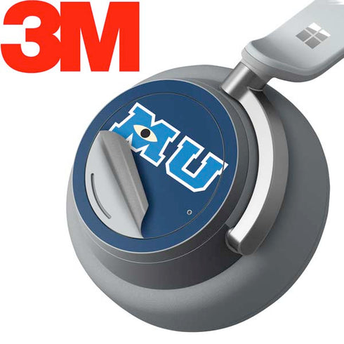 Disney Monsters University MU Logo Surface Headphones Skin