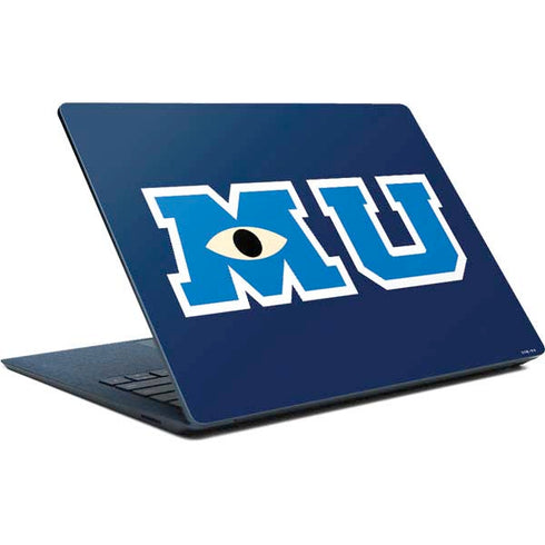 Disney Monsters University MU Logo Surface Laptop Skin