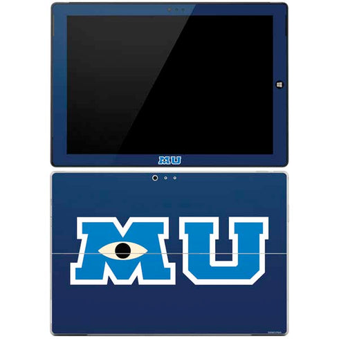Disney Monsters University MU Logo Surface Pro 3 Skin