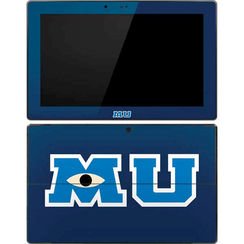 Disney Monsters University MU Logo Surface Pro Tablet Skin