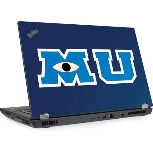 Disney Monsters University MU Logo Lenovo ThinkPad Skin