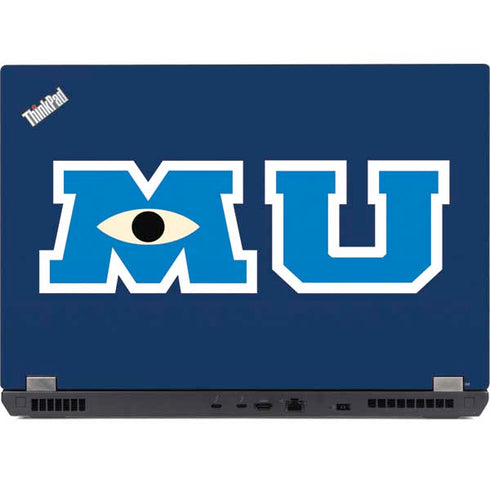 Disney Monsters University MU Logo Lenovo ThinkPad Skin