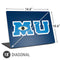 Disney Monsters University MU Logo Universal Laptop 18in (14.6 x 10.6in) Skin