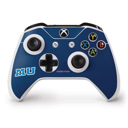 Disney Monsters University MU Logo Xbox One S Controller Skin