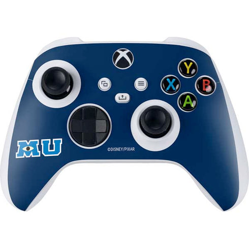 Disney Monsters University MU Logo Xbox Series S Controller Skin