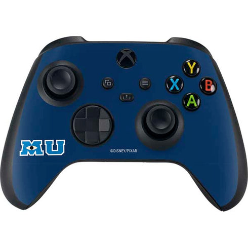 Disney Monsters University MU Logo Xbox Series X Controller Skin