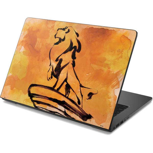 Disney The Lion King Mufasa Water Color Art Dell Chromebook Skin