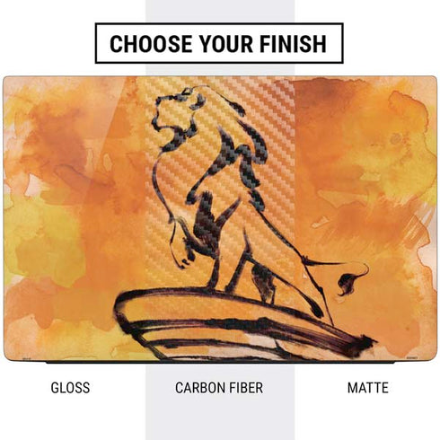 Disney The Lion King Mufasa Water Color Art Dell Vostro Skin