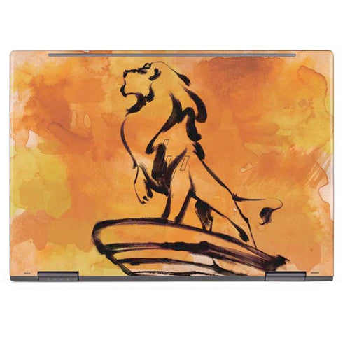 Disney The Lion King Mufasa Water Color Art HP Envy Skin