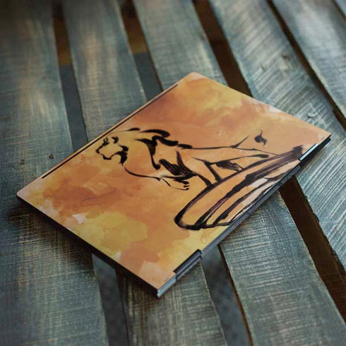 Disney The Lion King Mufasa Water Color Art HP Envy Skin