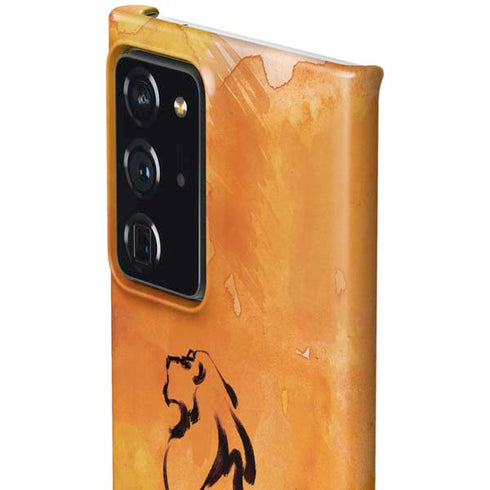 Disney The Lion King Mufasa Water Color Art Galaxy Note20 Ultra 5G Lite Case
