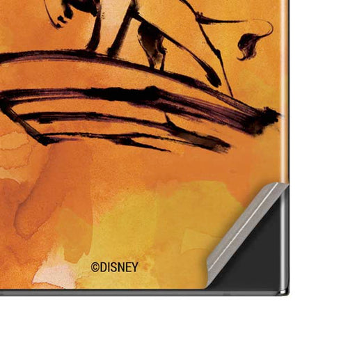 Disney The Lion King Mufasa Water Color Art Galaxy Note20 Ultra 5G Skin