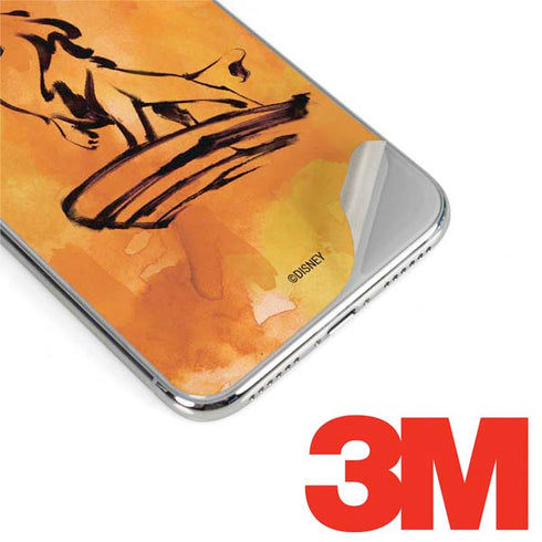 Disney The Lion King Mufasa Water Color Art iPhone 11 Pro Skin