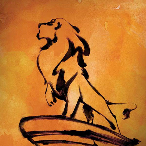 Disney The Lion King Mufasa Water Color Art iPhone X Pro Case